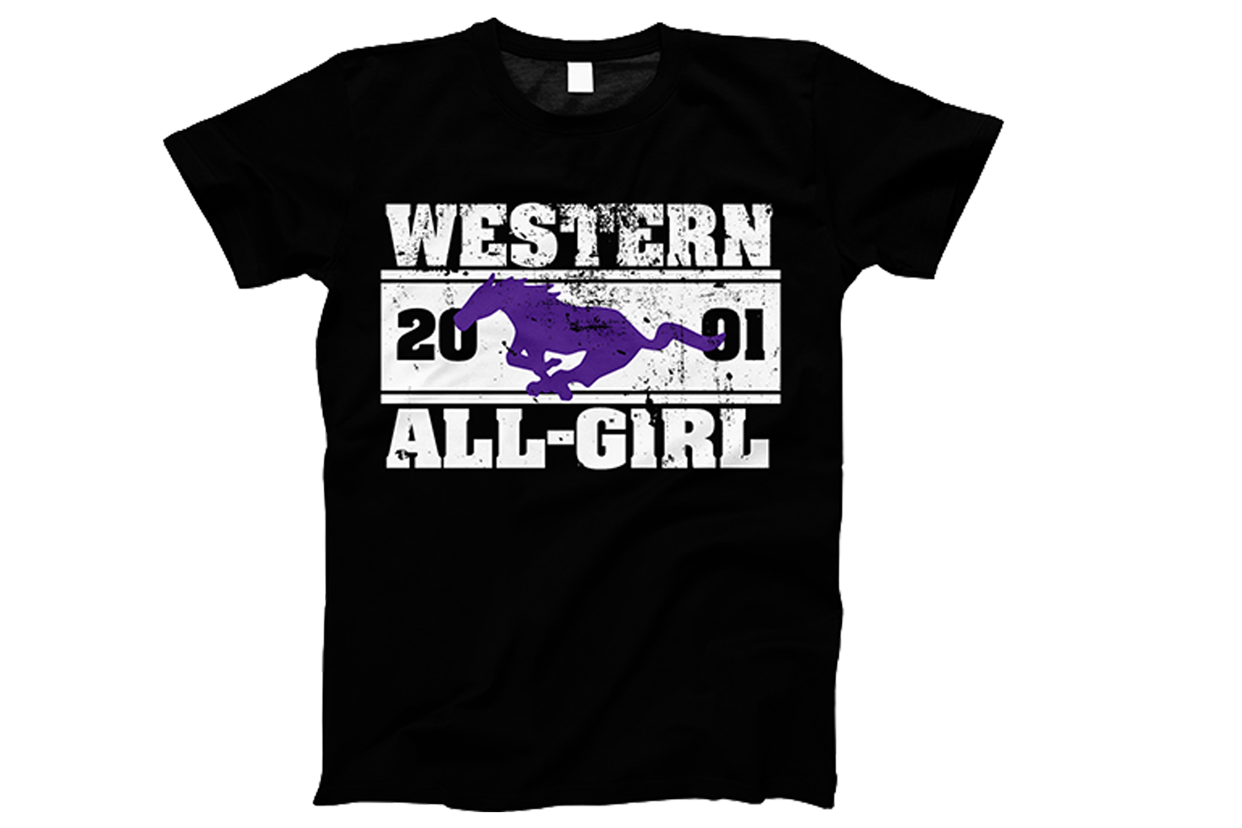 Western All-Girl Flag T